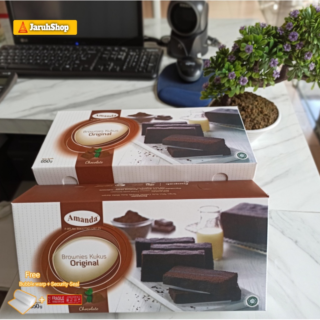 Jual Amanda Brownies Kukus Original Oleholeh khas Bandung Shopee