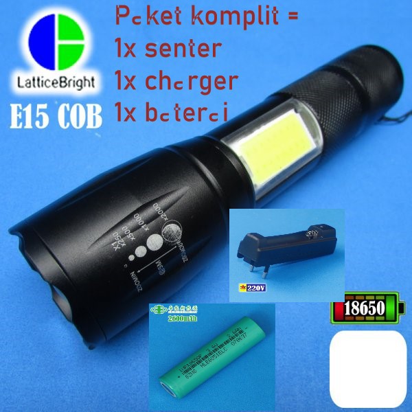 Jual Senter Led ULTRAFIRE Emergency Lamp E15 Paket Komplit | Shopee ...