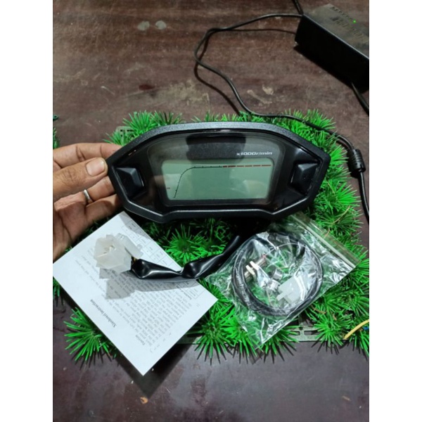 Jual Speedometer Koso RX3 / RX4 spido koso rx4(7 warna )soket+sensor