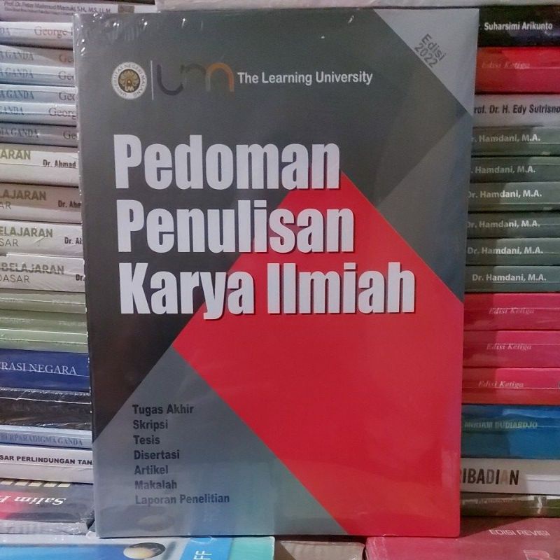 Jual PEDOMAN PENULISAN KARYA ILMIAH | Shopee Indonesia