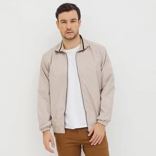 M231 Jaket Pria Taslan Harrington Panjang Khaki 2038C
