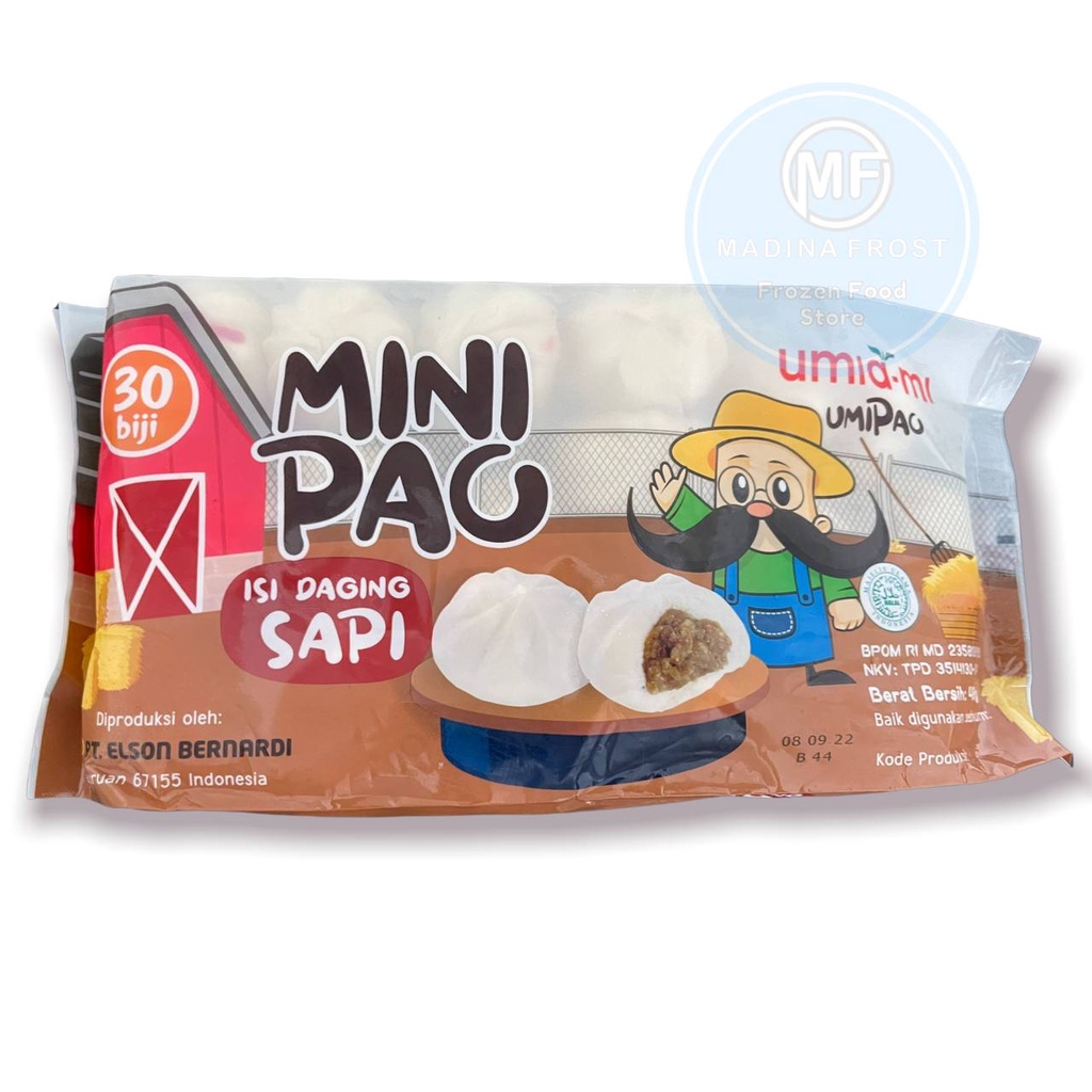 Jual UMIA MI MINI PAO SAPI 30 PC 480 GRs | Shopee Indonesia