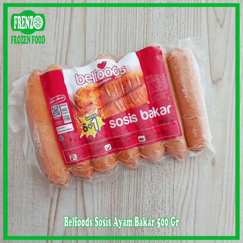 Jual Belfoods Sosis Ayam Bakar 500 Gr Shopee Indonesia