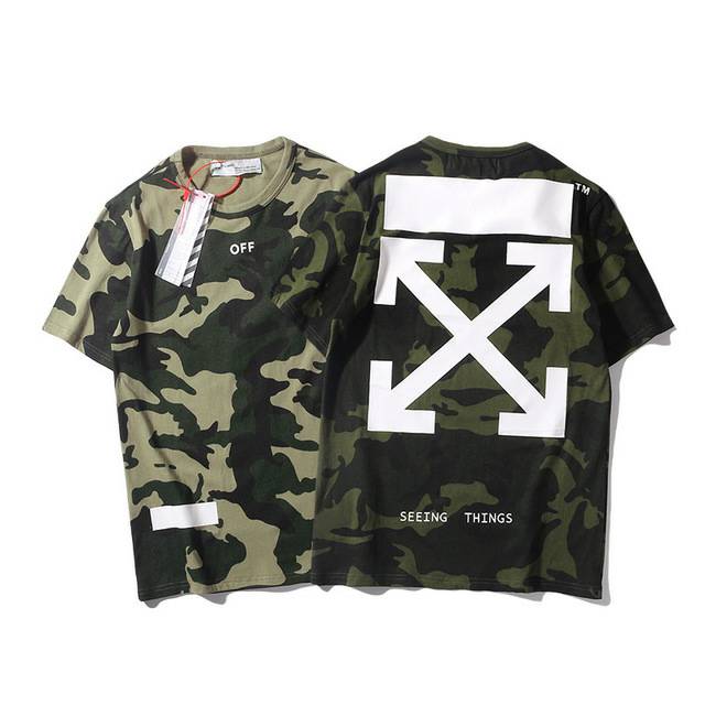 Off white on sale army t shirt