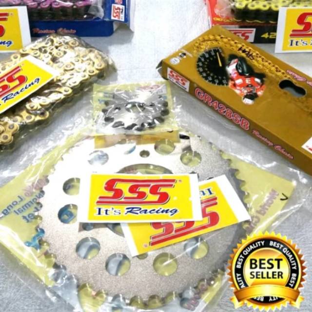 Jual SEPAKET GEAR SET SSS CB 150 R/CBR 150 R/MEGAPRO/VERSA/CBR LOKAL