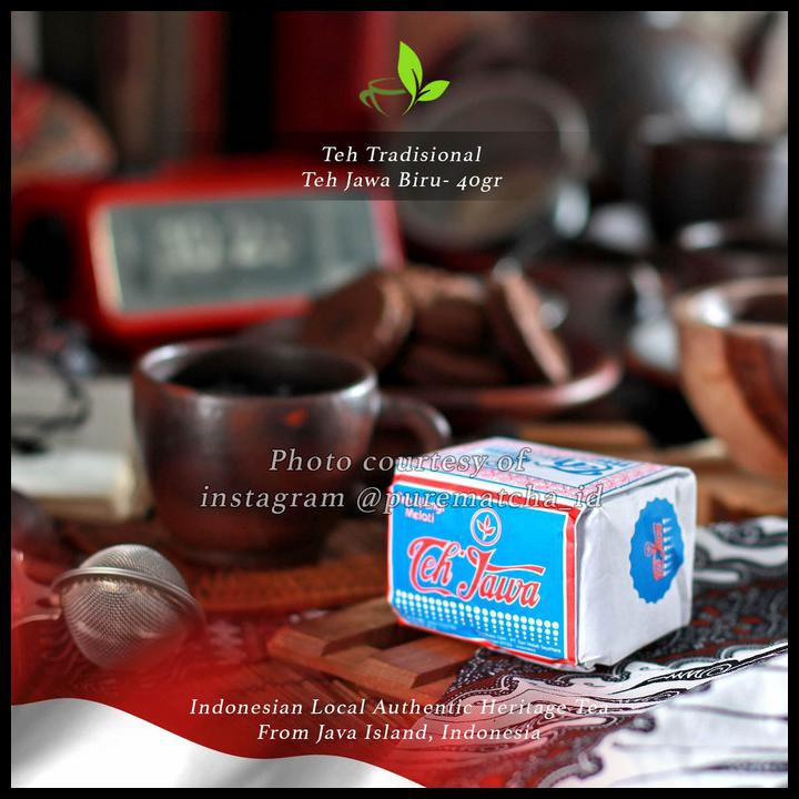 Jual Teh Indonesia Teh Jawa Biru 40gr Teh Seduh Tubruk Tradisional