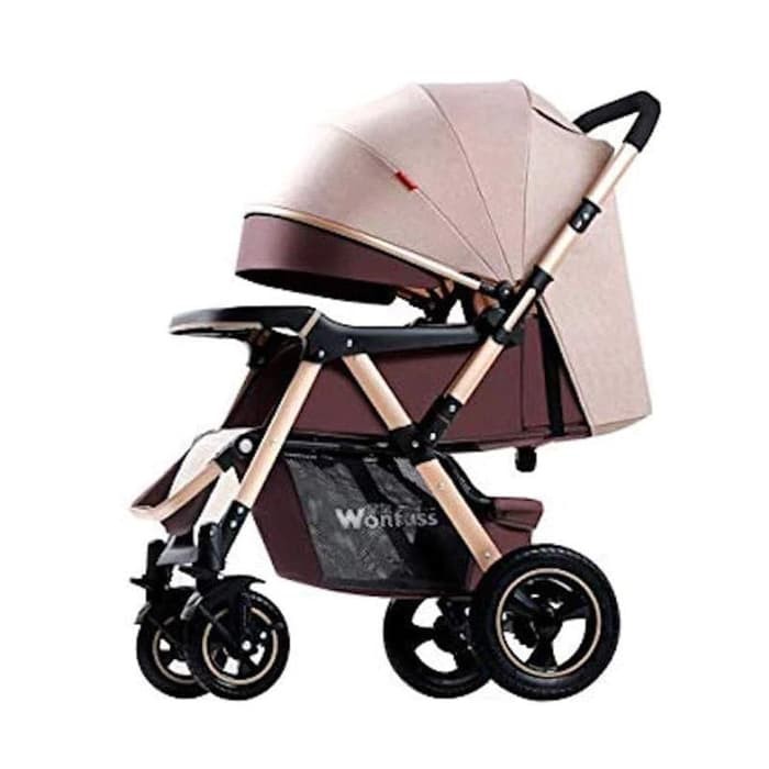 Jual Stroller Baby Original Wonfuss Kereta dorong Bayi New Wonfus All Black Original Banyak Bonus Free Shopee Indonesia