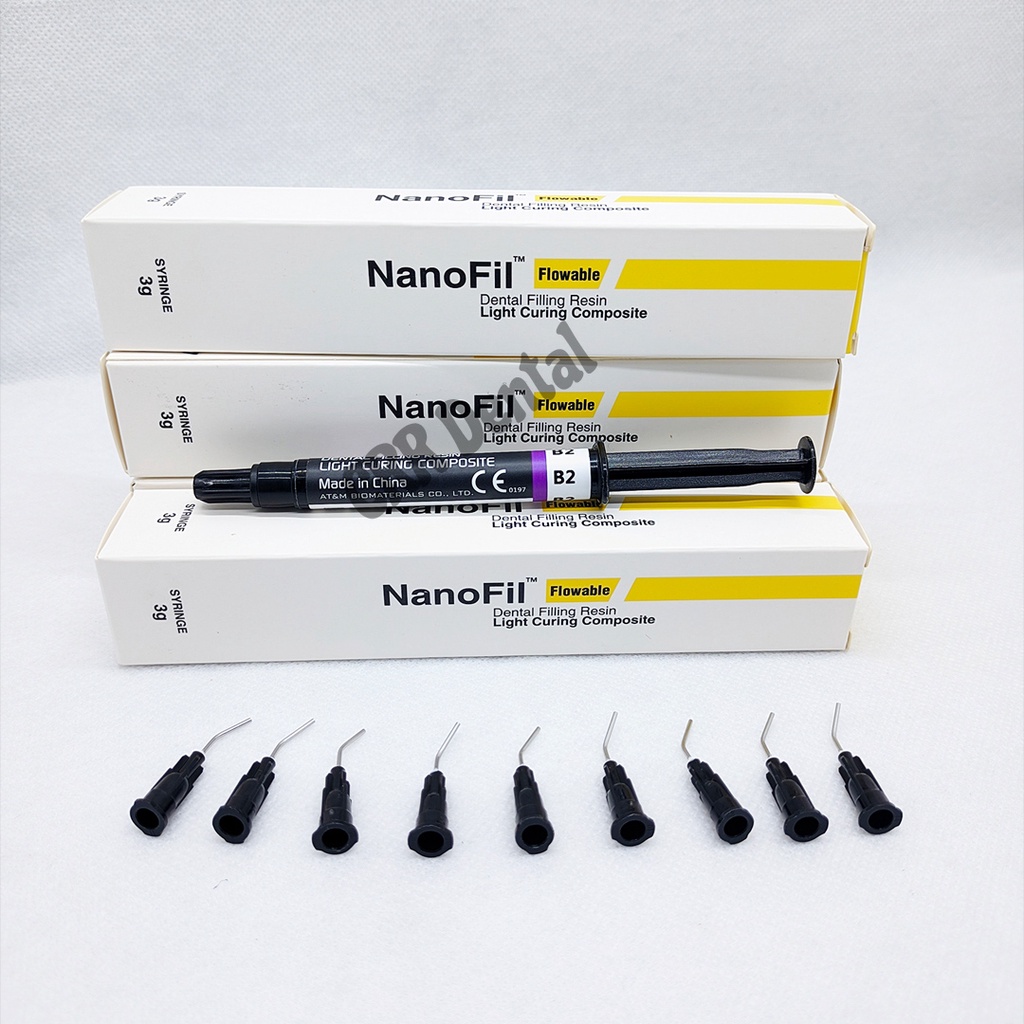 Jual Dental Composite Komposite Komposit Nanofill Flow Flowable Isi 3