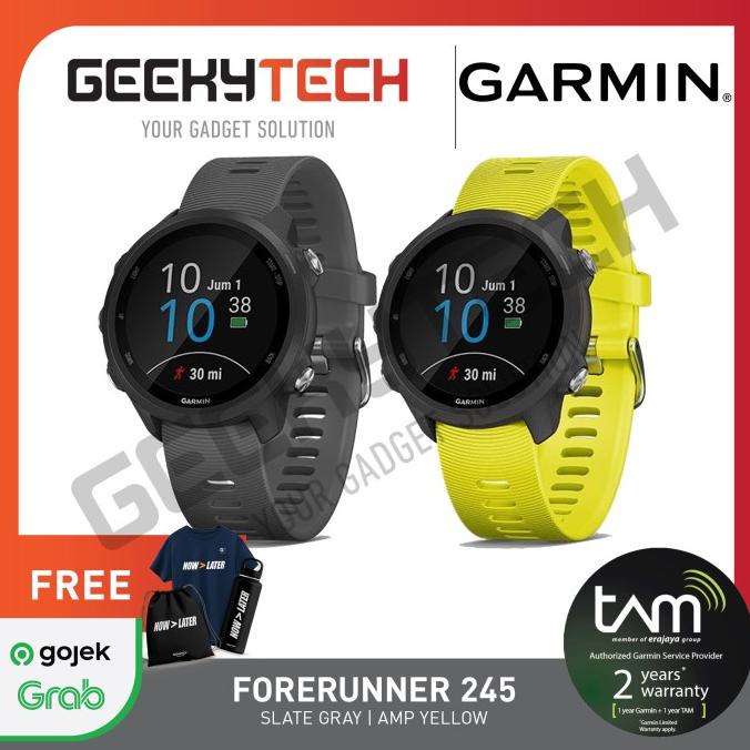 Jual Garmin Forerunner 245 - Garansi Resmi TAM 2 Tahun | Shopee Indonesia