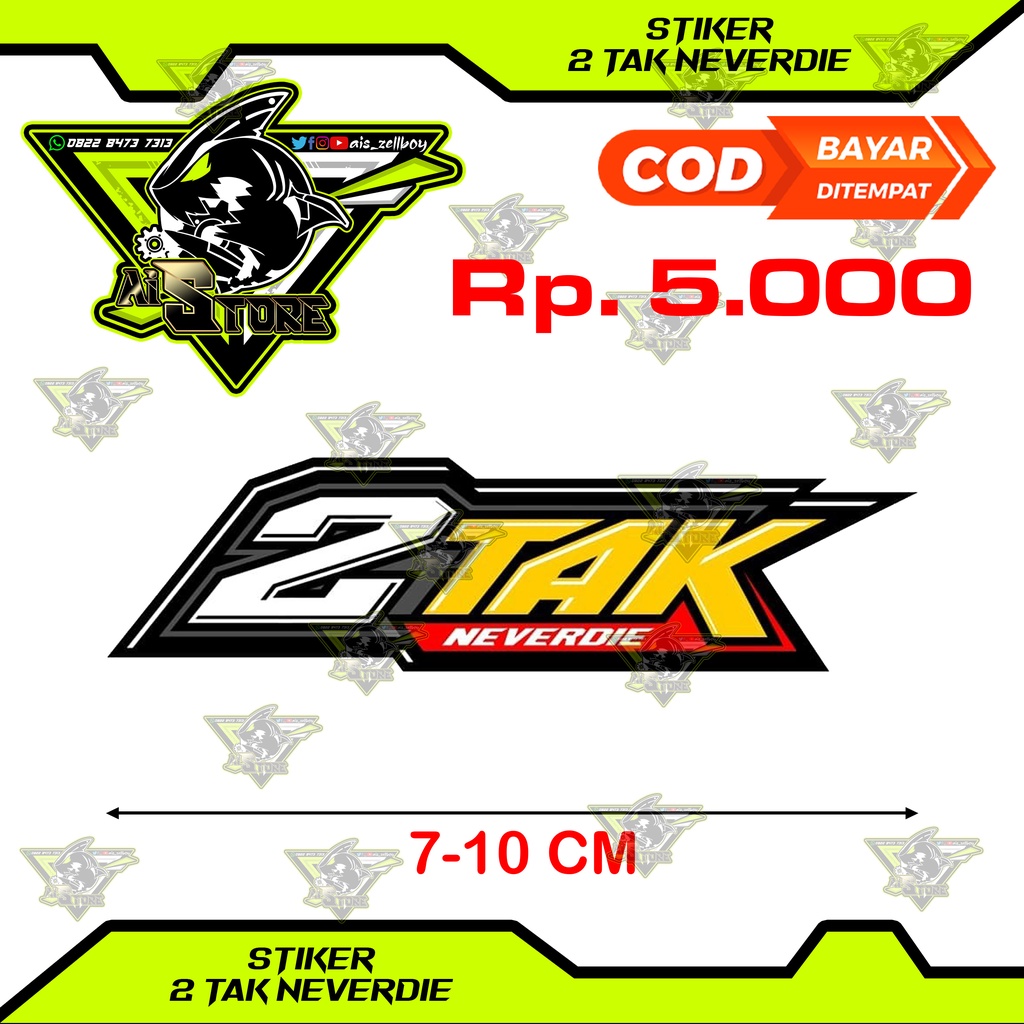 Jual Stiker 2 Tak Neverdie | Shopee Indonesia