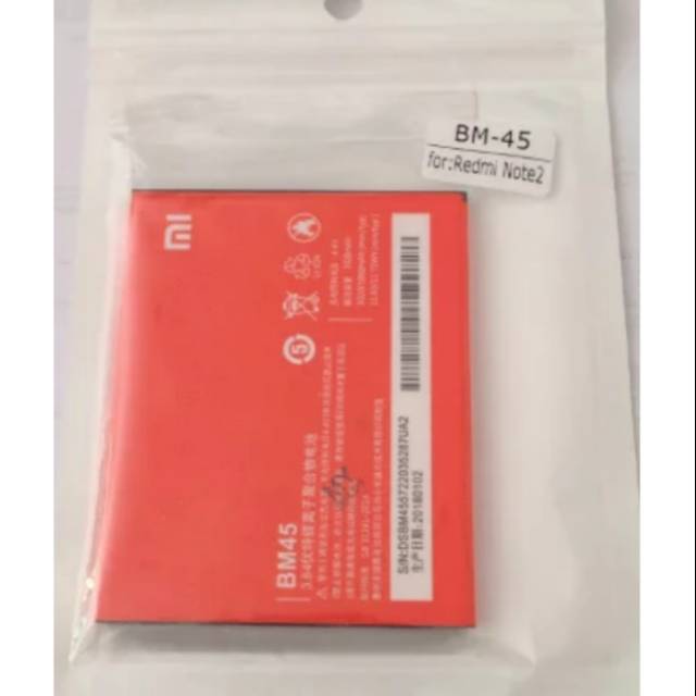 BM45 Batteria Originale 3020mAh Batteria Originale XIAOMI BM45 3020mAh Per REDMI NOTE 2 - Ricambio Litio, Colore Arancione, Sostituzione Ricambio Batteria BM45 3020mAh - Foto 8