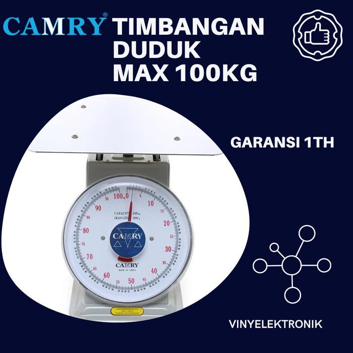 Jual Scales | Camry Timbangan Duduk 100Kg / Timbangan Jarum Camry 100 ...