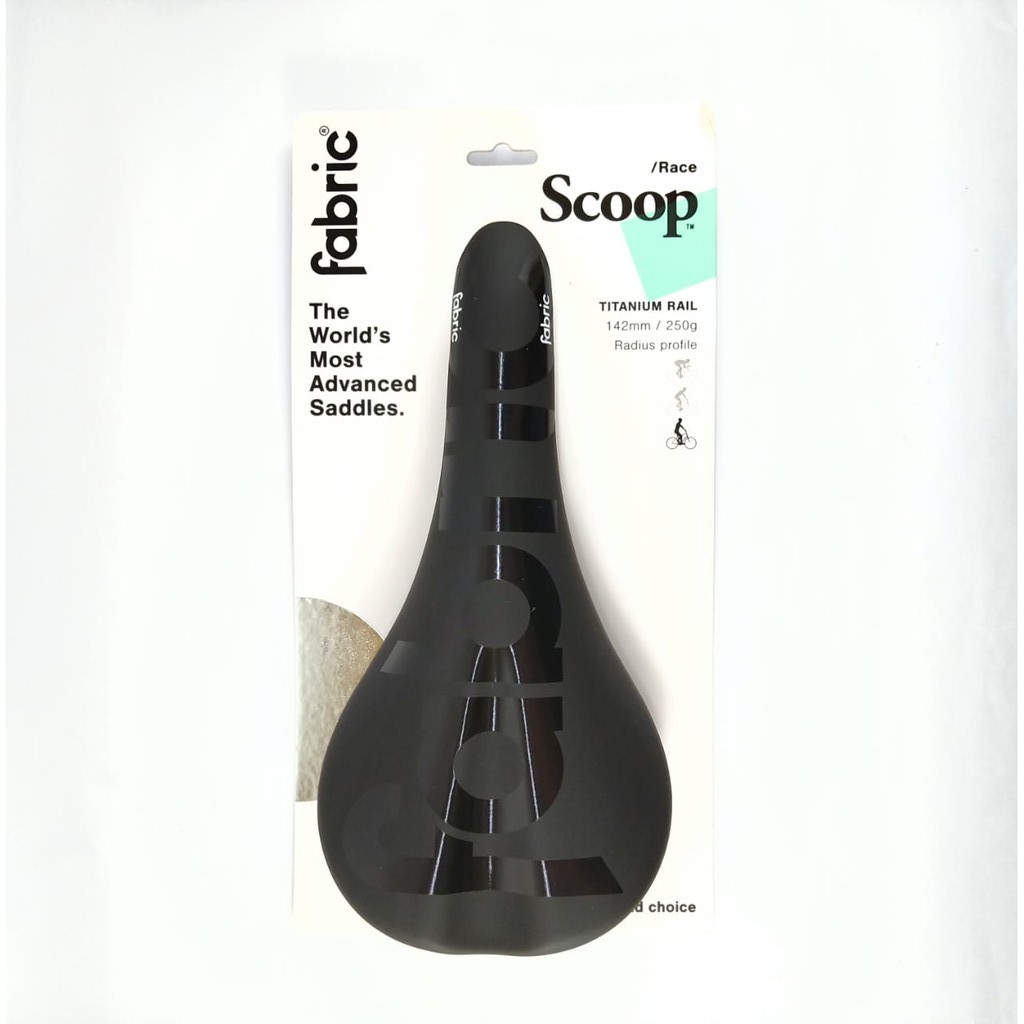 Jual Sadel Saddle FABRIC Scoop Race Team Radius Profile Titanium