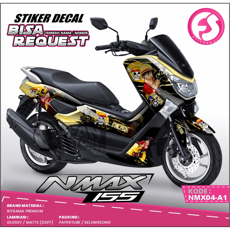 Jual FANSTORE Sticker Decal Nmax Fullbody Motif One Piece - Striping