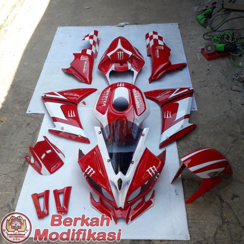 Jual Full Body Sett Modifikasi Yamaha R15 OLD V1 V2 | Shopee Indonesia