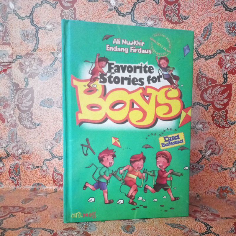 Jual Buku Cerita Anak - Favorite Stories For Boys (Dua Bahasa) | Shopee ...