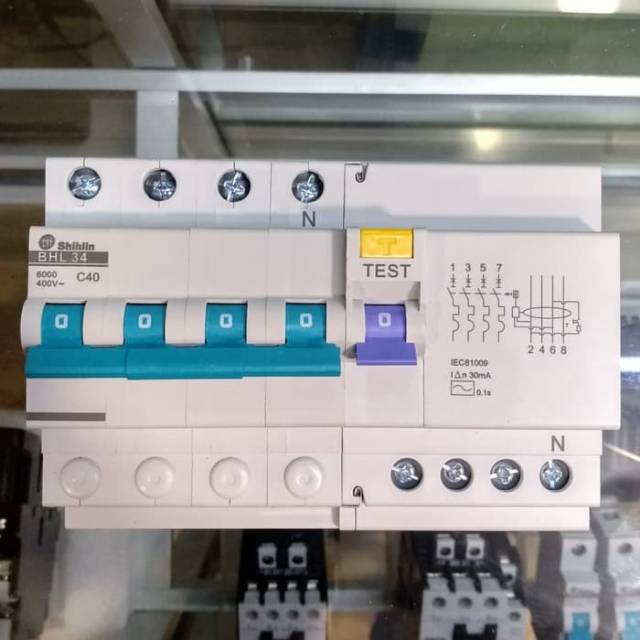 Jual RCBO BHL-34 40A 4P SHIHLIN | Shopee Indonesia
