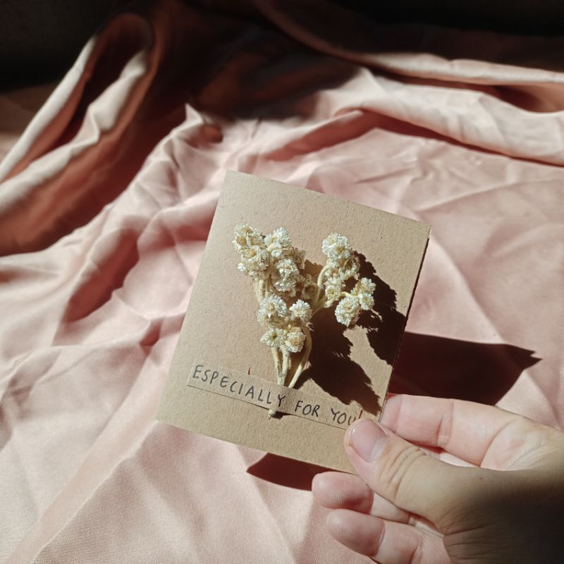 Jual Kartu Ucapan Estetik Greeting Card | Shopee Indonesia