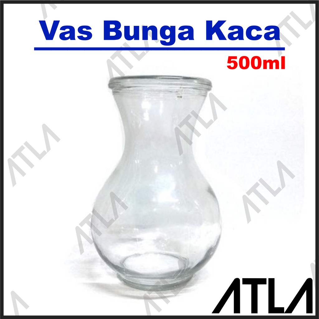 Jual Vas Bunga Kaca Kig Dmj 17 500 Ml Bulat Terrarium Pot Bening Hias Tanaman Hidroponik Wadah 2920