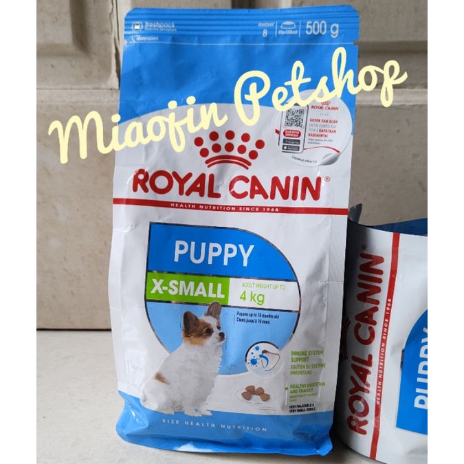 Jual Royal Canin X Small Puppy 500gr - Makanan Anjing Dog food Pakan ...