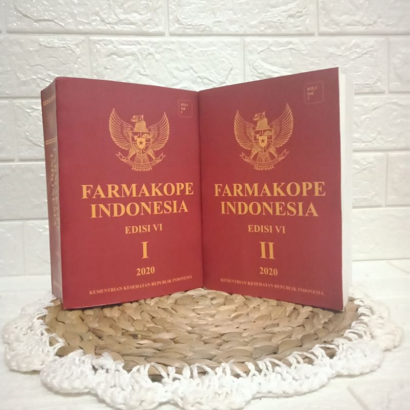 Jual FARMAKOPE INDONESIA Edisi 6 Buku 1 Dan 2 | Shopee Indonesia