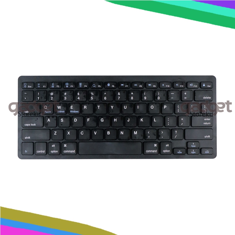 Jual Keyboard Ultra Slim Bluetooth Keyboard iOS Android PC Shopee