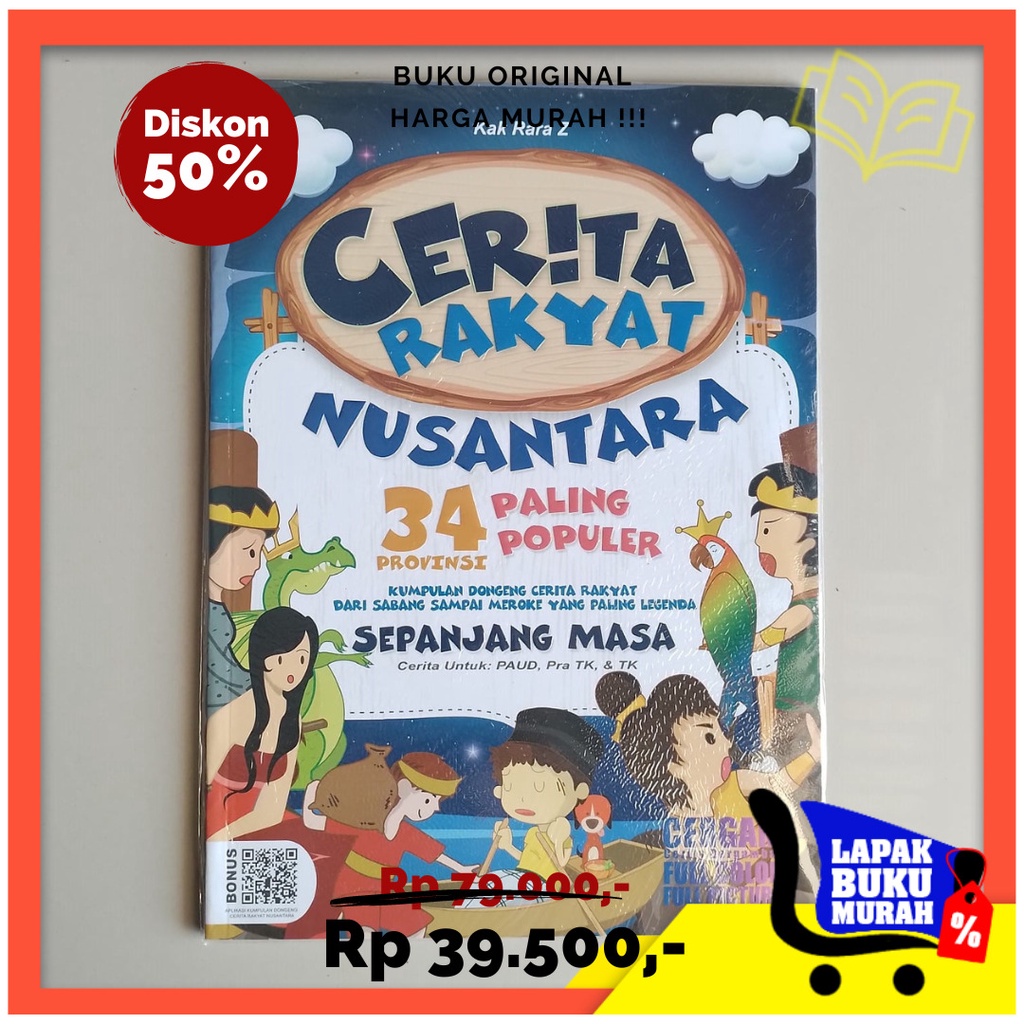 Jual Buku Cerita Rakyat Nusantara 34 Provinsi Paling Populer | Shopee ...