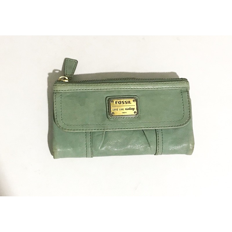 Tas Fossil Emory Preloved Dompet Fossil Emory Clutch Tosca Wallet