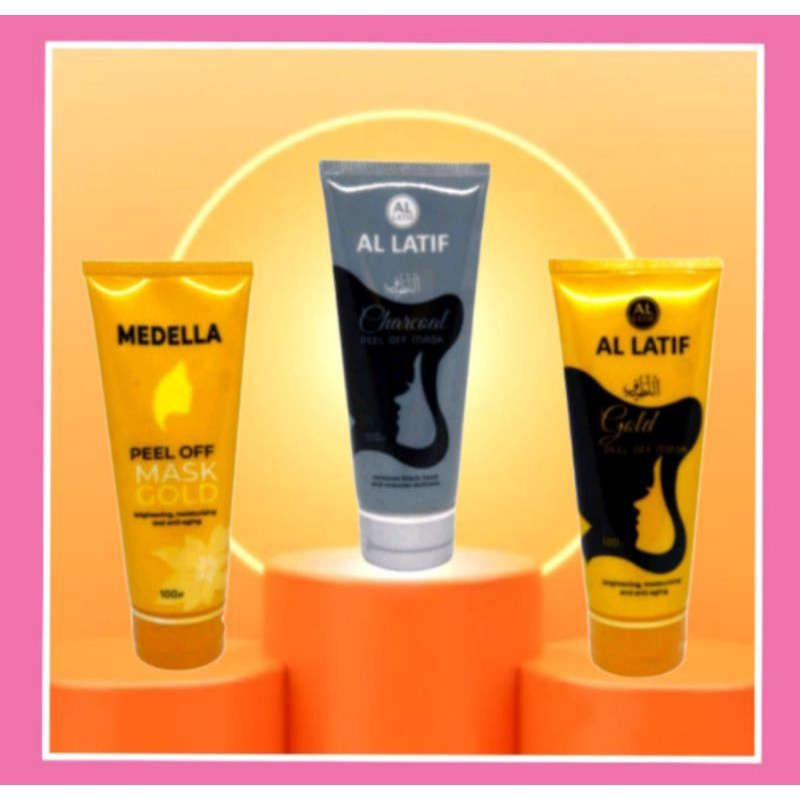 Jual Al Latif Of Mask Charcoal / Gold 100 g | Shopee Indonesia