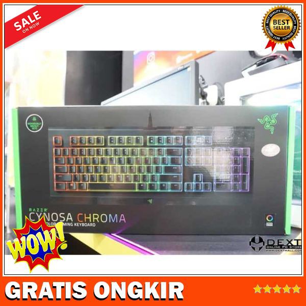 Jual Razer Cynosa Chroma Multi Color Membrane Gaming Keyboard Shopee Indonesia