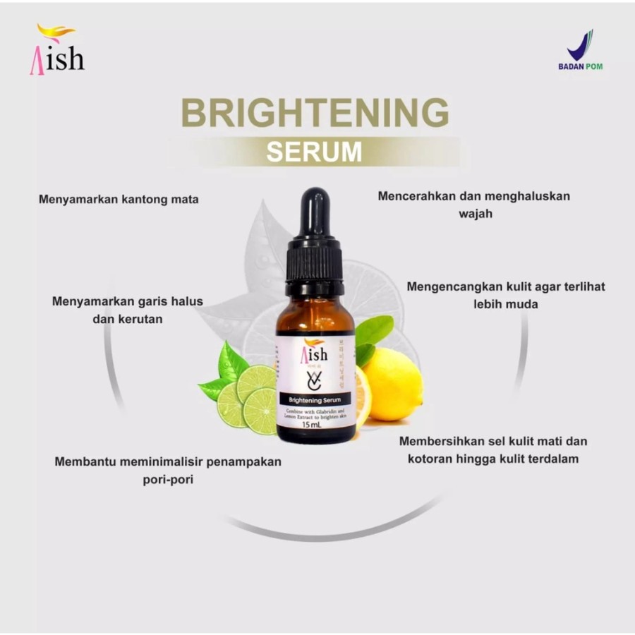 Jual AISH Brightening Serum KOREA 100 ORIGINAL BPOM Shopee Indonesia