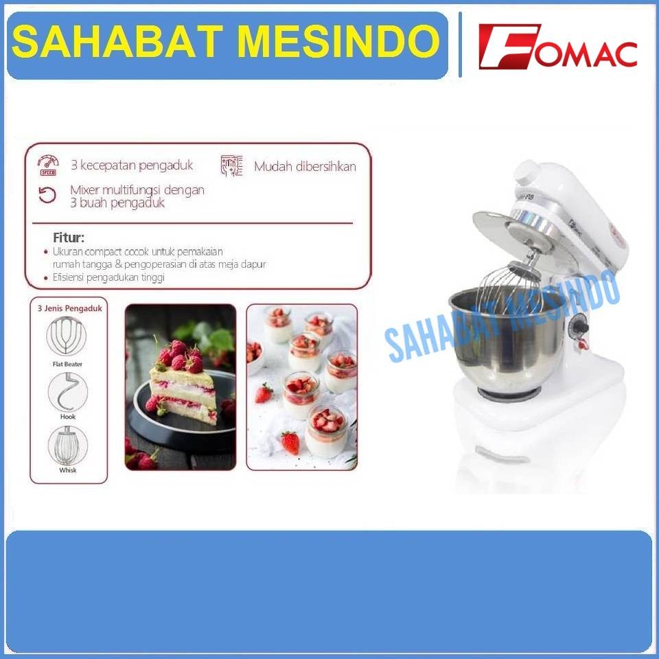 Jual Planetary Mixer 8 Liter FOMAC DMX-B8 Mixer Pengocok Adonan Roti ...
