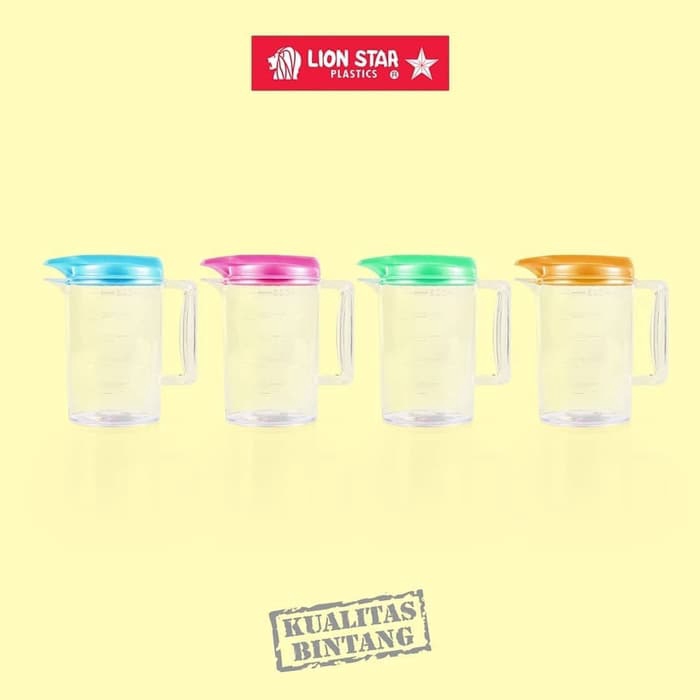 Jual Lion Star Pitcher Minuman Plastik 500 Ml Gl 28 Gelas Ukur Shopee Indonesia 1985