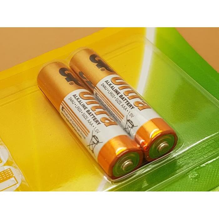 Jual Gp Bateries Ultra Aaa 2Pcs ( Gp Original Di Lengkapi Hologram ...