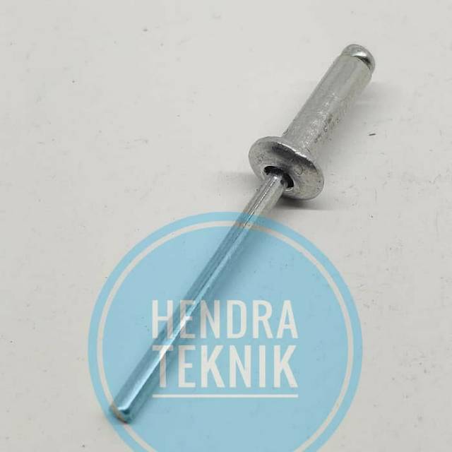 Jual ISI 100PC PAKU RIVET 450 3.2mm x 12.7mm ALUMINIUM BLIND RIVET PAKU ...