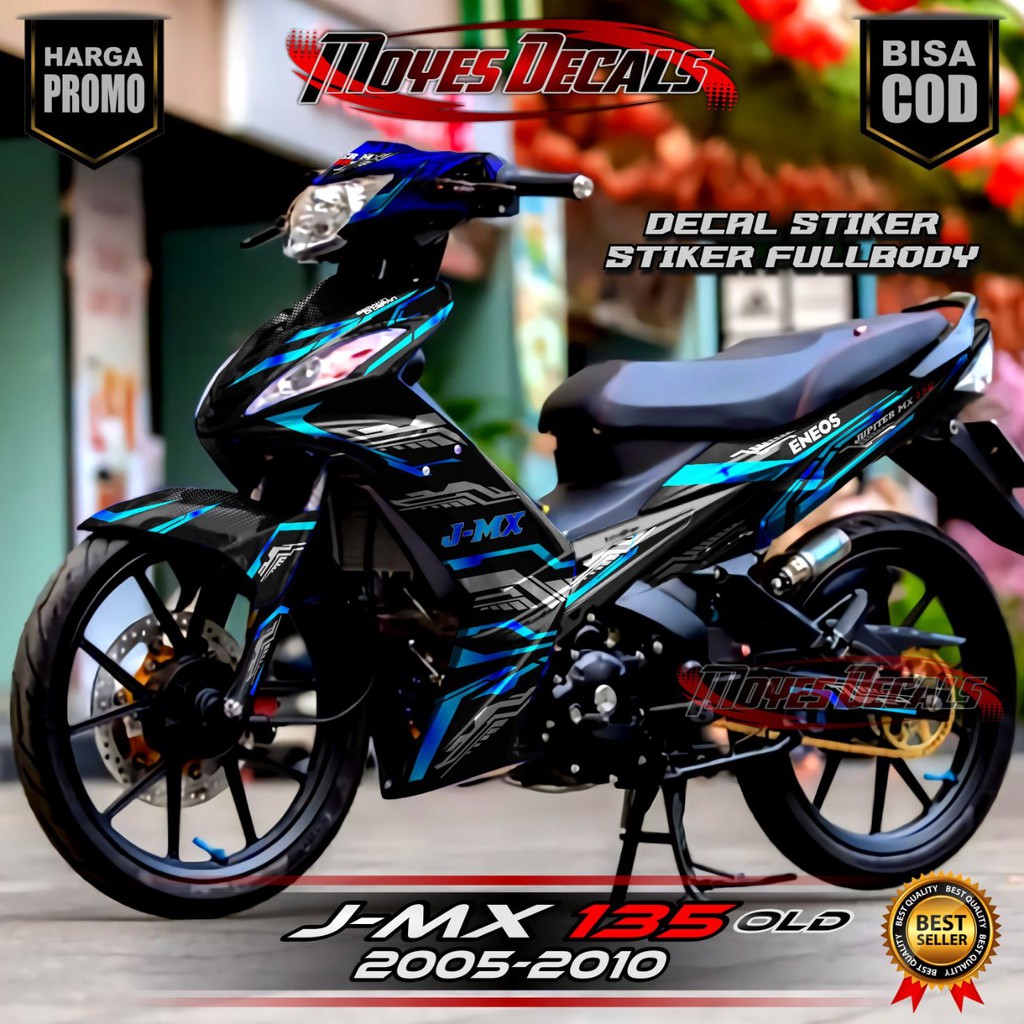 Jual stiker motor jupiter mx old decal stiker jupiter mx old stiker