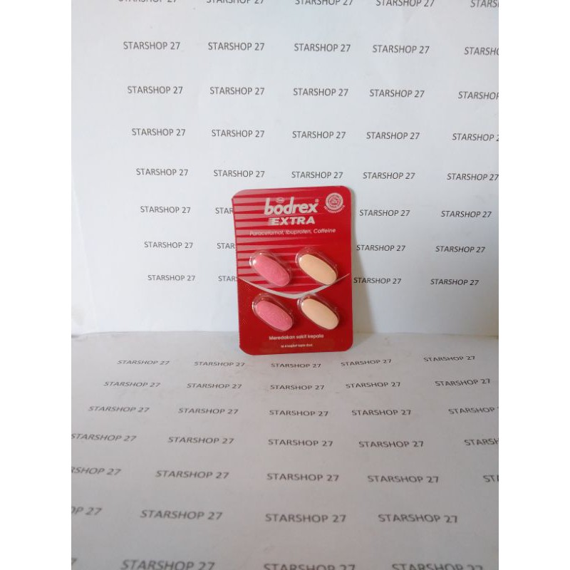 Jual Bodrex extra 4 tab | Shopee Indonesia