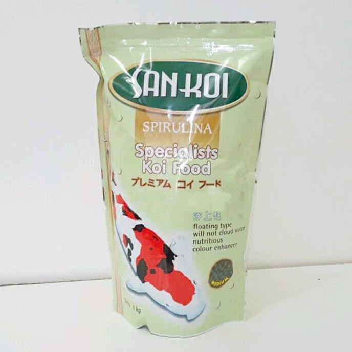 Jual New Produk Makanan Pakan Ikan Fish Food San Koi Sankoi Spirulina 2 ...