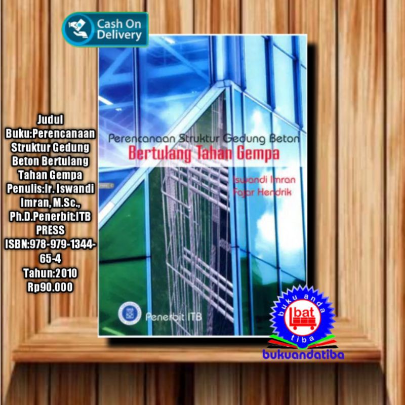 Jual PERENCANAAN STRUKTUR GEDUNG BETON BERTULANG TAHAN GEMPA - ITB ...