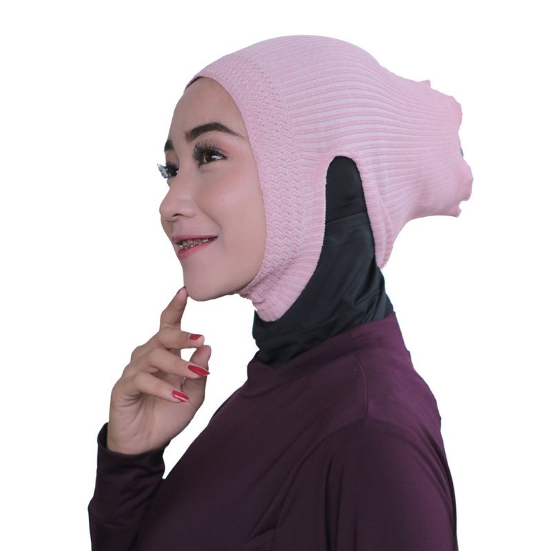 Jual Ciput Anti Budeg Premium Ciput Anbud Rajut Inner Hijab Shopee Indonesia