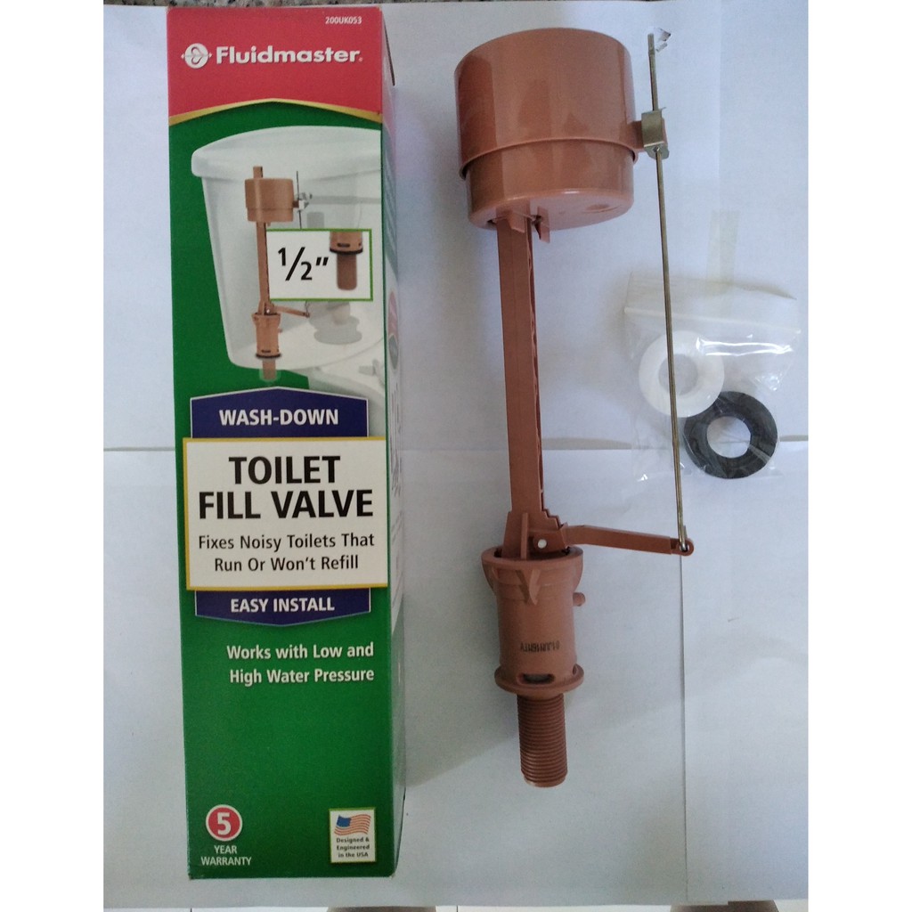 Jual Fluidmaster 200UK053 /073 Inlet ValveFill Valve/ Pengatup tangki air Toilet Spareparts