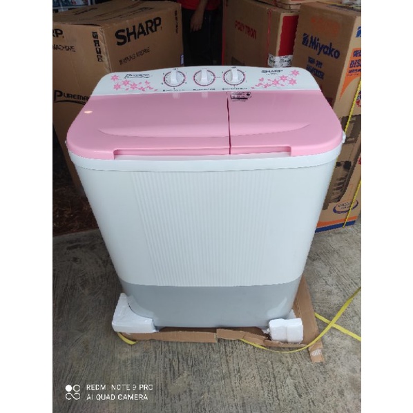 Jual MESIN CUCI SHARP 2 TABUNG 7 KG MESIN CUCI SHARP 70MW | Shopee ...