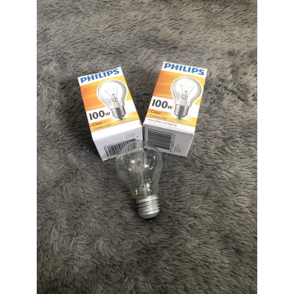 Jual LAMPU PIJAR PHILIPS 100 WATT CLEAR | Shopee Indonesia