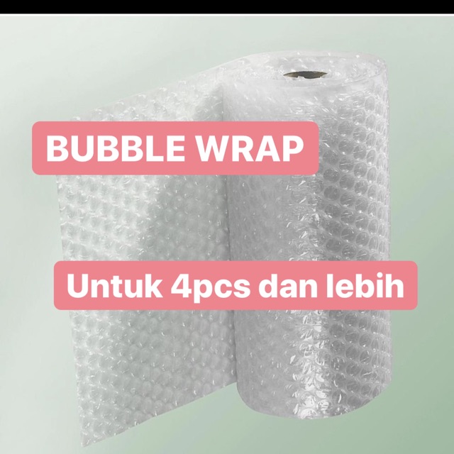 Jual BUBBLE WRAP PACKING Untuk Pembelian 4 Pcs | Shopee Indonesia