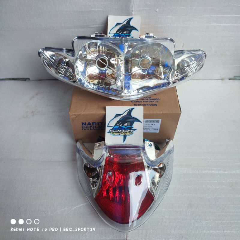 Jual Reflektor Headlamp Lampu Depan Shogun Lama Plus Stop Lamp