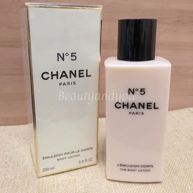 Chanel n5 best sale body lotion