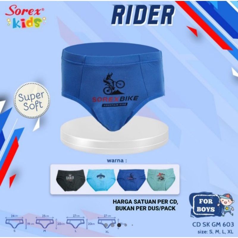 Jual Sorex Celana Dalam Anak Laki Sorex Cd Anak Sorex Cowok Model