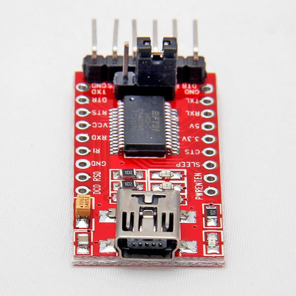 Jual FT232RL FTDI USB to TTL Serial Adapter Module USB Mini Port ...