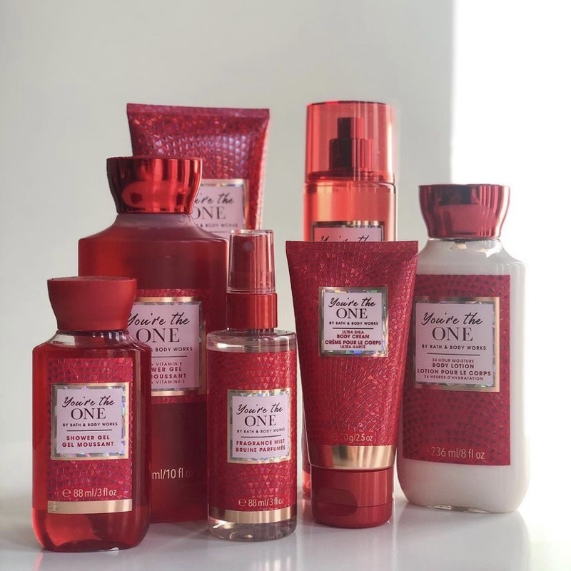 Jual BBW BATH AND BODY WORKS YOU’RE THE ONE BODY MIST BODY LOTION BODY ...