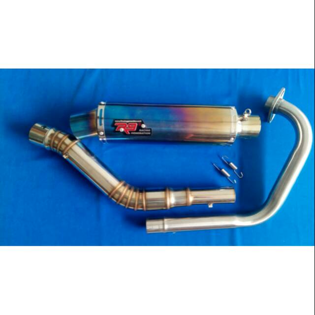 Jual Knalpot R9 BLUE VIXION CBR SONIC SATRIA R15 V1 V2 V3 | Shopee ...